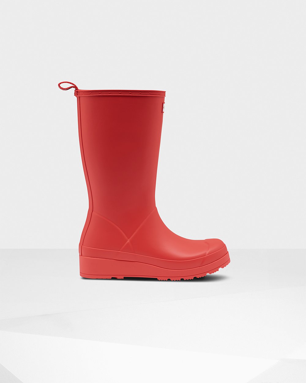 Hunter Mujer Original Tall Rain - Play Botas Rojas - 240-CFYNUT